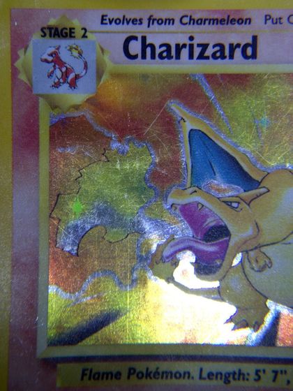 Card before card cleaning, sent in by Nick G.